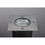 LED Plug & Shine Bodeneinbaulampe eckig IP65 3000K