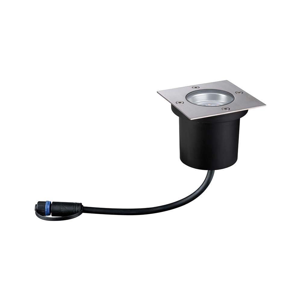 LED -plug & glans vloer Installatielamp Angular IP65 3000K