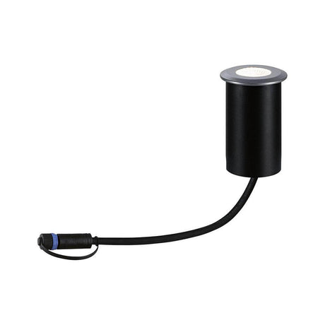 Plug & Shine LED recessed floor light grey IP67 for optimal light distribution and weather resistance.