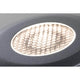 Plug & Shine LED Boden Einbauleuchte Grau IP67 mit Wabenstruktur zur optimalen Lichtverteilung
