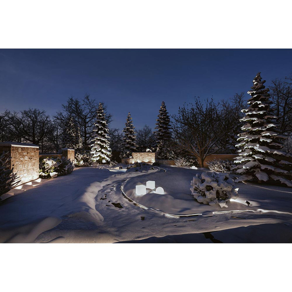 Plug & Shine LED Gartenstrahler Smart Home Zigbee Basis-Set