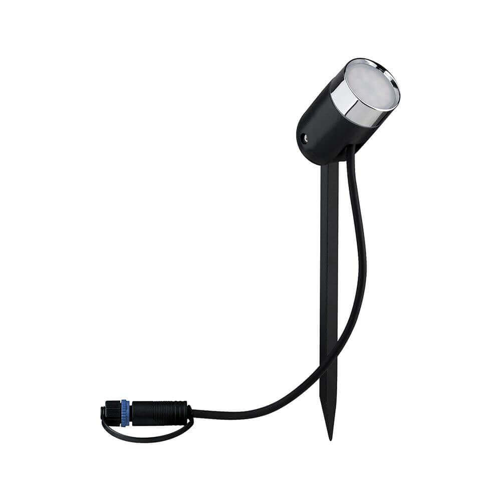 Plug & Shine LED Gartenstrahler Smart Home Zigbee Anthrazit IP65