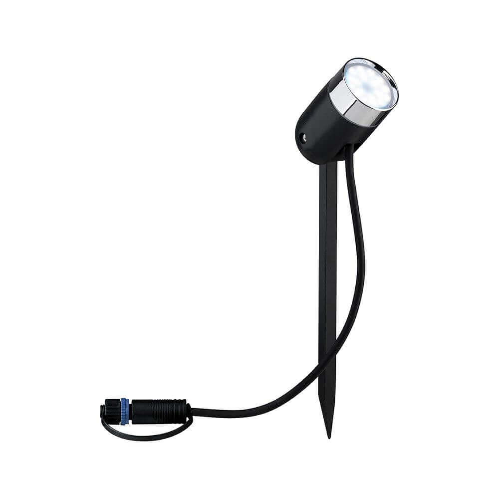 Plug & Shine LED Gartenstrahler Smart Home Zigbee Anthrazit IP65