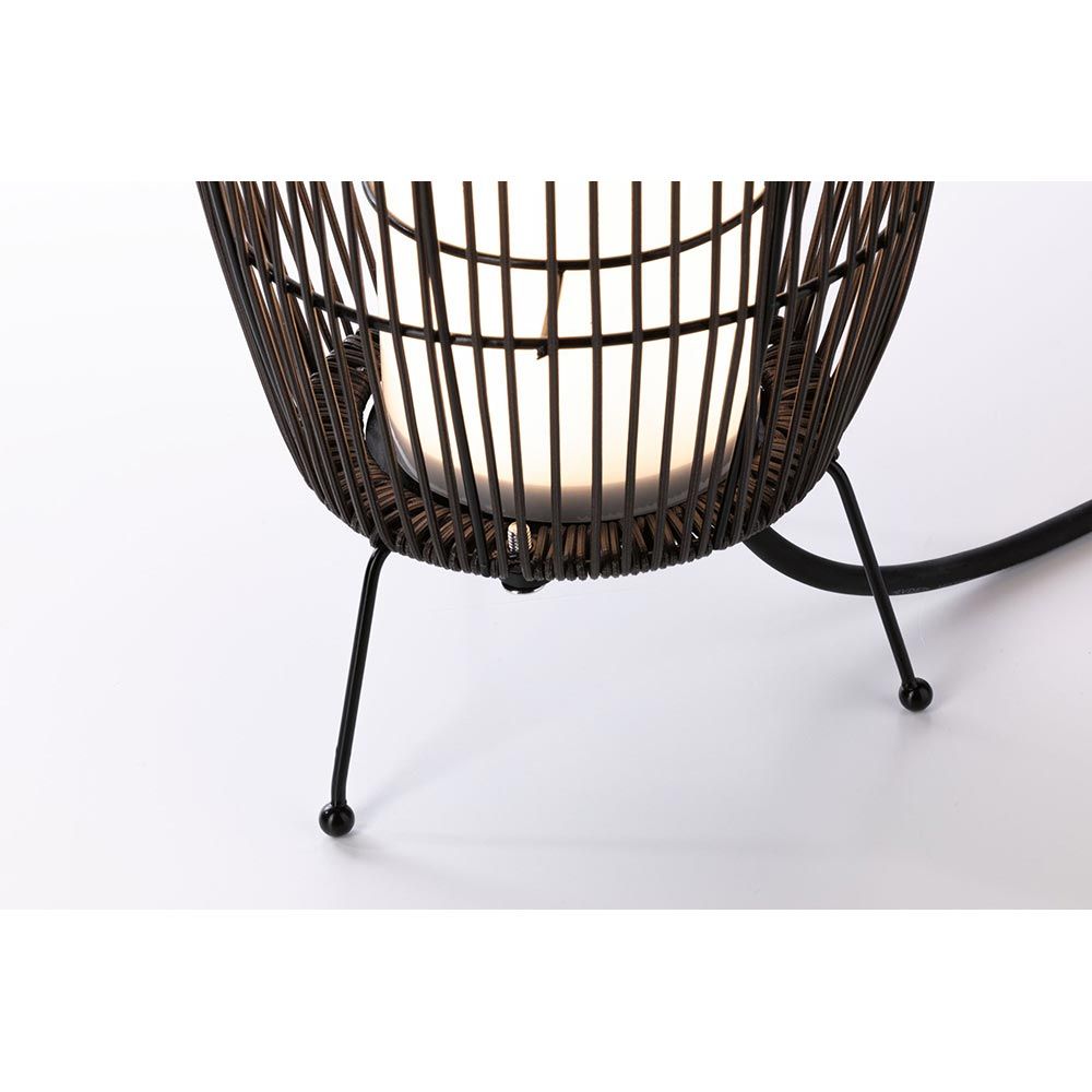 Plug & Shine LED Lichtobjekt Basket Rattan Braun  Paulmann   