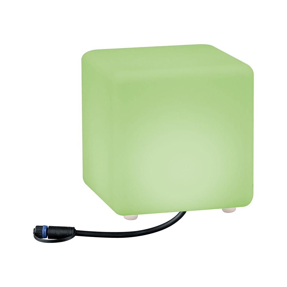 Plug & Shine Luz LED objeto Cubo Smart Home Zigbee IP65 Blanco