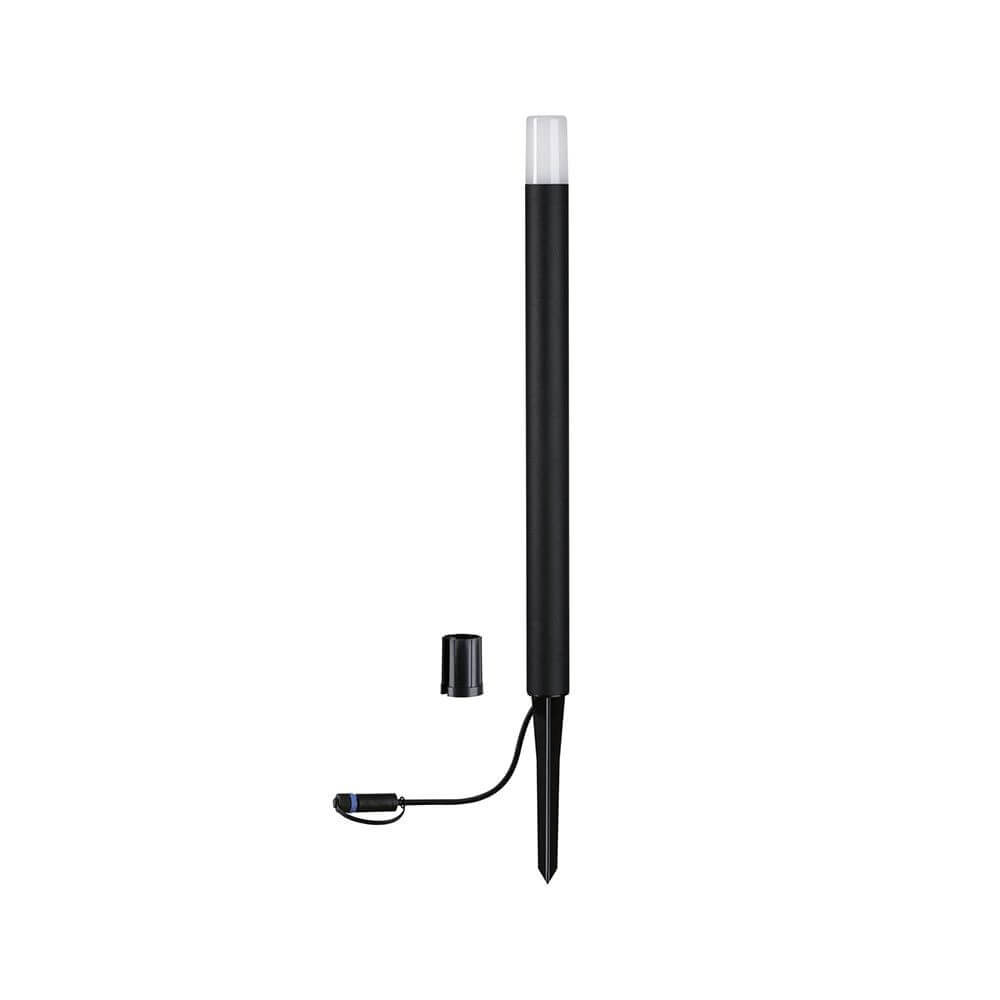 Plug & Shine -LED -vartaat Poller -lampun Flarea Schwarz IP65