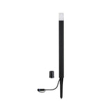 Plug & Shine -LED -vartaat Poller -lampun Flarea Schwarz IP65