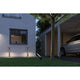 Plug & Shine LED Pollerleuchte Ito Horizontale Ausrichtung IP65 beleuchtet den Garten und Parkplatz mit modernem Design.