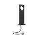 Plug & Shine LED Pollerleuchte Ivo IP65 Grau - elegante Gartenbeleuchtung mit modernem Design