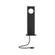 Plug & Shine LED Pollerleuchte Ivo IP65 Grau in elegantem Design für den Garten.