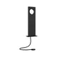 Plug & Shine LED Pollerleuchte Ivo IP65 Grau in modernem Design, wetterbeständig und ideal für den Garten.