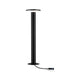 Plug & Shine LED Pollerleuchte Plate Anthrazit mit 360 Grad Ausstrahlwinkel und fest verbautem LED-Leuchtmittel.