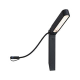 Plug & Shine LED single spotlight Ito Anthracite IP65