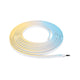 Plug & Shine LED Strip mit RGB und Tunable White, wetterbeständig, perfekt für Smart Home Anwendungen.