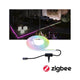 Plug & Shine LED Strip 500cm Smart Home Zigbee Smooth IP67 im Garten mit RGB Beleuchtung.