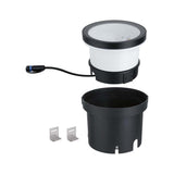 Plug & Shine LED Wandfluter Ocos Anthrazit IP67