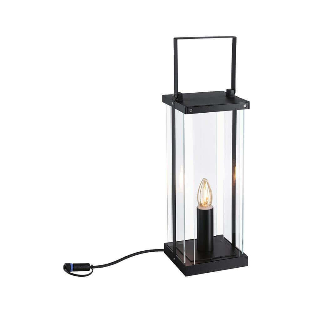 Plug & Shine Laterne Bodenleuchte Classic Anthrazit
