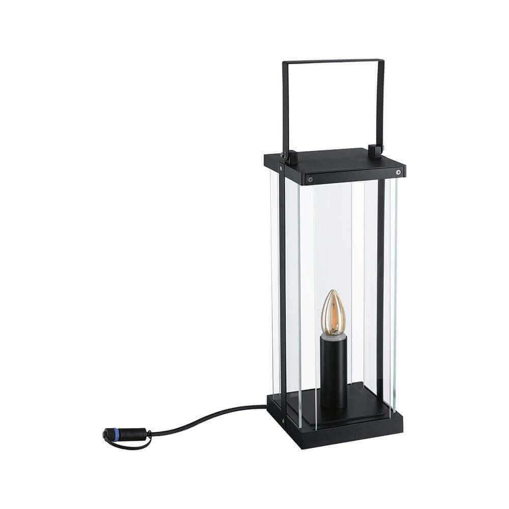 Plug & Shine Laterne Bodenleuchte Classic Anthrazit