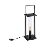 Plug & Shine Laterne Bodenleuchte Classic Anthrazit, 40 cm, für stimmungsvolles Licht im Freien, IP44.