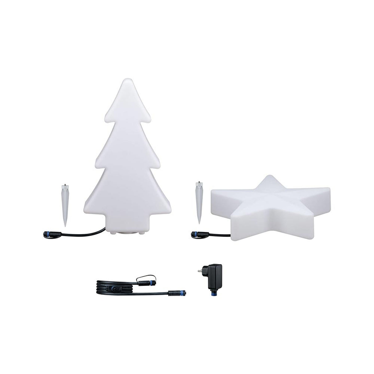 Plug & Shine Weihnachts-Bündel Baum & Stern