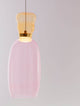 Pluma LED Pendelleuchte Ø 15cm 3000K Mehrfarbig in modernem Design mit buntem Glasleuchtenschirm.