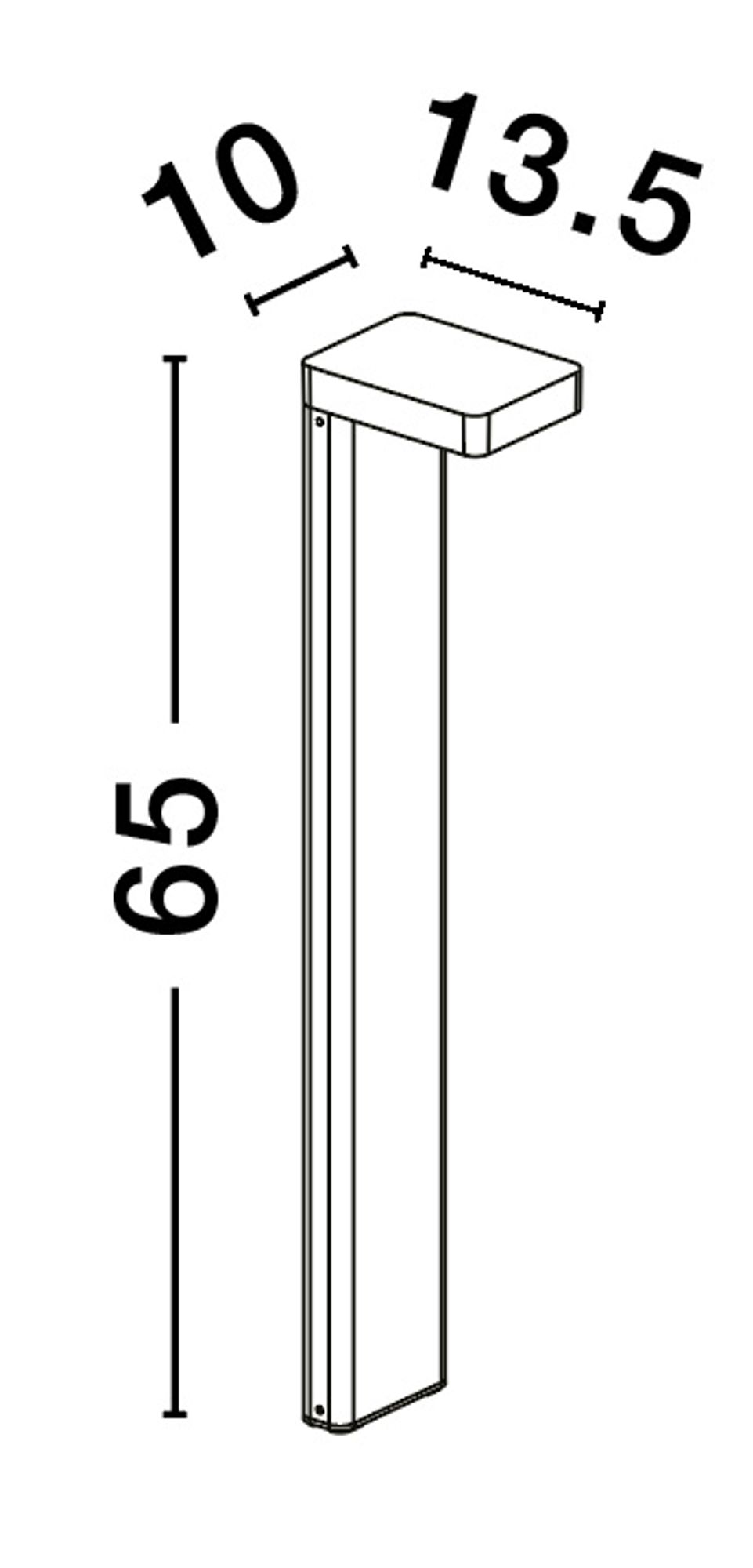 Poet LED Außenwegeleuchte L-Form 3000K Anthrazit IP65 (15)