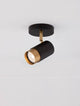 Pogno Deckenleuchte Ø 5,4cm Schwarz, Gold