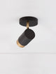 Pogno Deckenleuchte Ø 5,4cm Schwarz, Gold