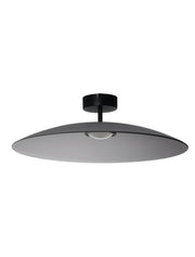 Polifemo LED Deckenleuchte Ø 60cm Up & Down 3000K, moderne runde Designerleuchte aus Metall und Glas