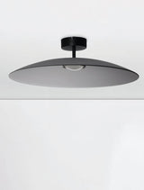 Moderne Polifemo LED Deckenleuchte in elegantem Schwarz, Ø 60cm, ideal für stilvolle Beleuchtung.