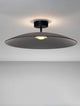Polifemo LED Deckenleuchte Ø 60cm Up & Down 3000K mit modernem Design aus Metall und Glas.