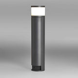 Bollard lamp Rook T with socket &amp; flap H 46.5cm IP54 anthracite