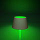 Pomezia LED RGB Außen Stehleuchte mit grünem Licht und dimmbarer Funktion, ideal für Außeneinsätze.