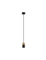 Pongo pendel Afdækning Bund Ø 5,6cm sort, guld - moderne loftslampe i elegant design
