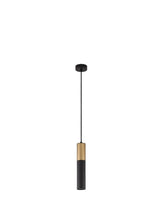 Pongo Pendelleuchte Cover Unten Ø 5,6cm Schwarz, Gold