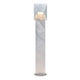 Pontio Pollerleuchte mit elegantem, geometrischen Design aus lackiertem Aluminium.