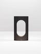Portal LED Außensockelleuchte 3000K Schwarz IP54 in modernem Design von Nova Luce