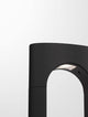 Portal LED Außensockelleuchte 3000K Schwarz IP54 - modernes Design mit energiesparender LED-Technologie.