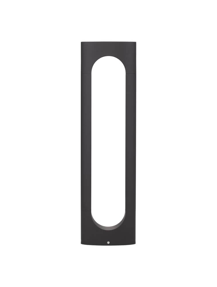 Portal LED Außenwegeleuchte 3000K Schwarz IP54 in modernem Design für den Außenbereich