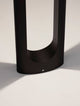 Portal LED Außenwegeleuchte 3000K Schwarz IP54 - eleganter schwarzer Aluminiumrahmen mit strukturiertem Design.