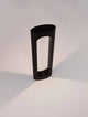 Portal LED Außenwegeleuchte 3000K Schwarz IP54 in modernem Design mit robustem Aluminiumrahmen.
