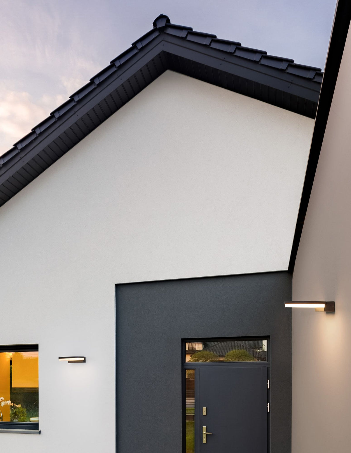 Posen LED Außenwandleuchte 3000K Anthrazit IP54 (1)
