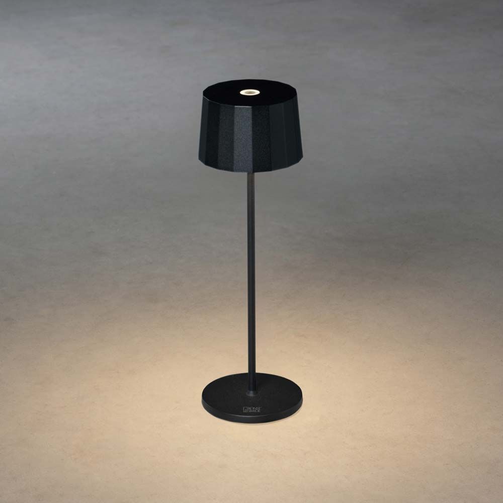 Positano udendørs LED -batteribordlampe