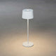 Positano Outdoor LED Akku Tischleuchte mit dimmbarem Licht, Metall, 2700 und 3000 Kelvin Optionen.