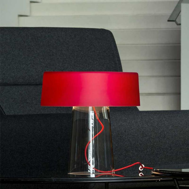 Nachttischlampe Glam Small T1 Rot  Prandina   