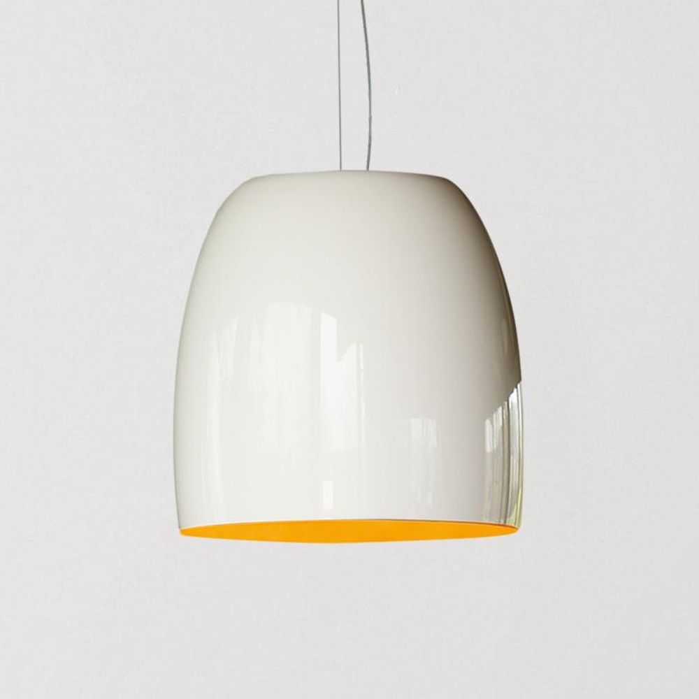 Pendant lamp Notte S5 White, Orange