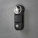 Prato Batterie LED Außen-Wandlampe mit Bewegungsmelder Schwarz an einer Wand installiert