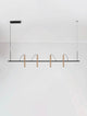 Prato Pendelleuchte 3000K Schwarz, Braun – modernes Design mit eleganten Holzdetails