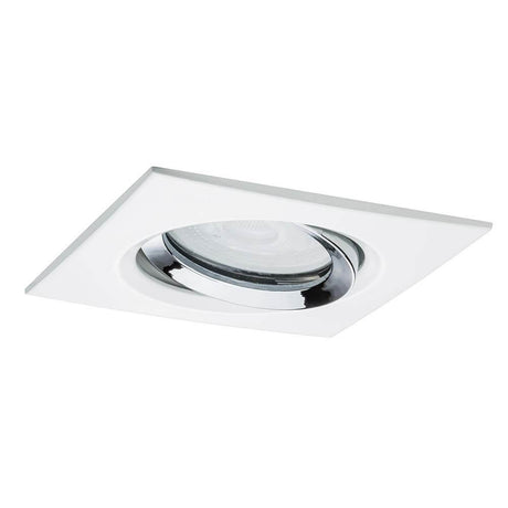 Premium EBL Set Nova IP65 LED 1x7W GU10 WS Matt Chrom Alu Zi