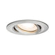 Premium EBL Set Nova IP65 schwenkbar LED 1x7W GU10 Einbaustrahler mit modernem Design und warmweißem Licht